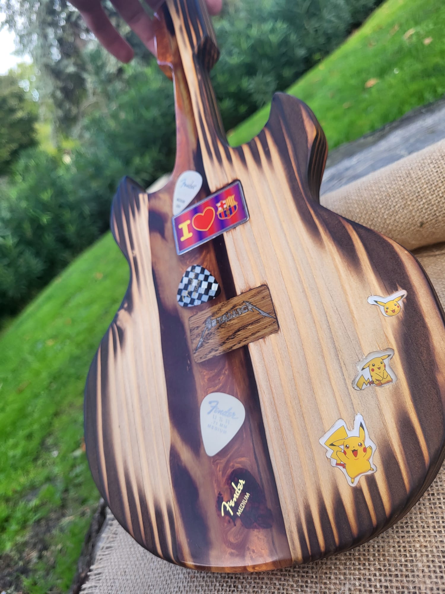 🎸 Tabla Guitarra – Edición Rock Personalizada